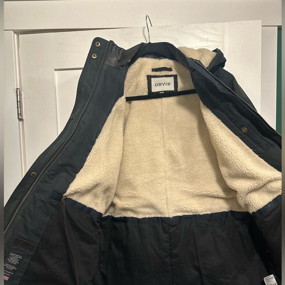 Orvis Waxed Cotton Plaid Jacket - Picture 3 of 5